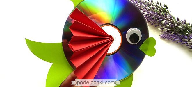 Диски. Поделки из CD дисков - Мастер-класс по изготовлению подвески из СD дисков к 23 февраля