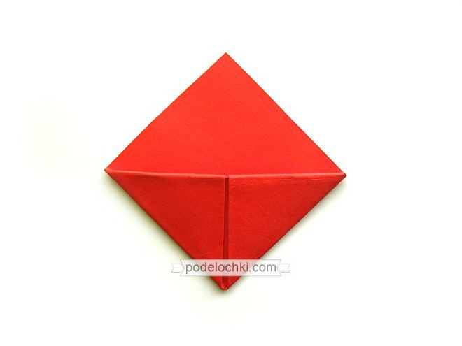 закладка уголок оригами