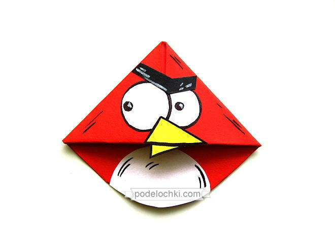 Детская книга оригами поделки Angry Birds Энгри Бердс Игротека